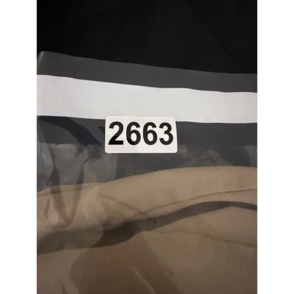 Uniqlo Pants Men 27-30‎ Lightweight Tan Chino Elastic Waist Straight Read!